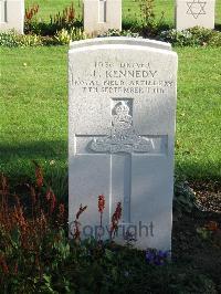 Cite Bonjean Military Cemetery Armentieres - Kennedy, J