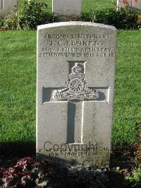 Cite Bonjean Military Cemetery Armentieres - Kennedy, Thomas Christian