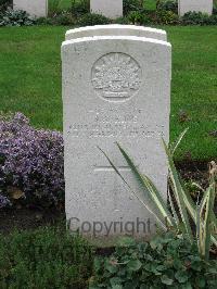 Cite Bonjean Military Cemetery Armentieres - King, Arthur Charles