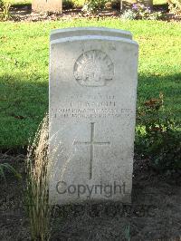 Cite Bonjean Military Cemetery Armentieres - Knight, Tasman Gray