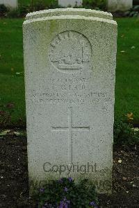 Cite Bonjean Military Cemetery Armentieres - Krug, Conrad George