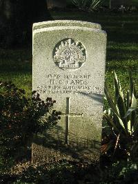 Cite Bonjean Military Cemetery Armentieres - Lands, Henry Charles