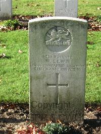 Cite Bonjean Military Cemetery Armentieres - Lewis, William