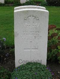 Cite Bonjean Military Cemetery Armentieres - Maguire, J