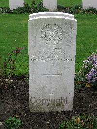 Cite Bonjean Military Cemetery Armentieres - Malkin, Cyril Walter