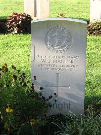 Cite Bonjean Military Cemetery Armentieres - Marler, W J