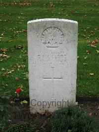 Cite Bonjean Military Cemetery Armentieres - McClure, Ernest