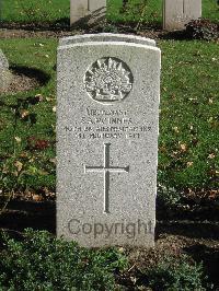 Cite Bonjean Military Cemetery Armentieres - McInnes, Samuel Alexander