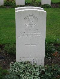 Cite Bonjean Military Cemetery Armentieres - McKenzie, Charles Henry