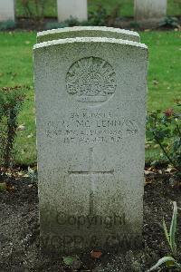 Cite Bonjean Military Cemetery Armentieres - McLennan, Garnet Cecil