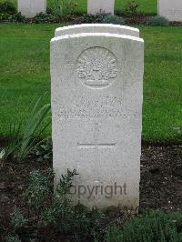 Cite Bonjean Military Cemetery Armentieres - McLeod, Lester Vivian