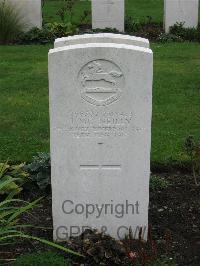 Cite Bonjean Military Cemetery Armentieres - McNeilly, I