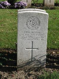 Cite Bonjean Military Cemetery Armentieres - McPherson, D