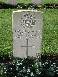 Cite Bonjean Military Cemetery Armentieres - Mills, Mansfeldt Charles