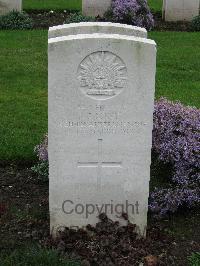 Cite Bonjean Military Cemetery Armentieres - Minty, George James