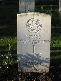 Cite Bonjean Military Cemetery Armentieres - Modd, A