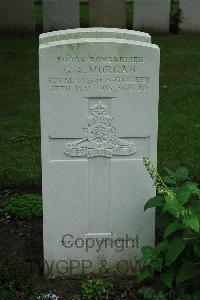 Cite Bonjean Military Cemetery Armentieres - Morgan, G A