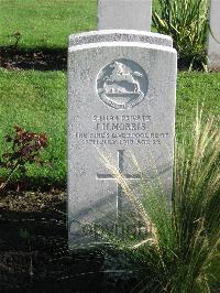 Cite Bonjean Military Cemetery Armentieres - Morris, J H