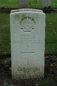 Cite Bonjean Military Cemetery Armentieres - Mossop, George