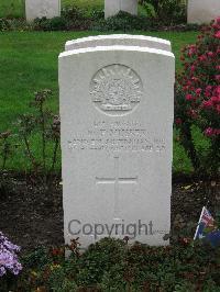 Cite Bonjean Military Cemetery Armentieres - Musker, William Edward