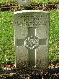 Cite Bonjean Military Cemetery Armentieres - Myers, Arthur