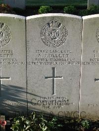 Cite Bonjean Military Cemetery Armentieres - Ollett, Arthur Joseph