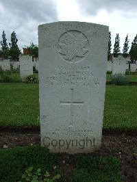 Cite Bonjean Military Cemetery Armentieres - Phillipson, A