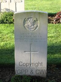 Cite Bonjean Military Cemetery Armentieres - Partridge, Arthur John