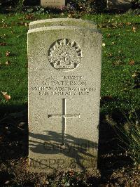 Cite Bonjean Military Cemetery Armentieres - Paterson, George