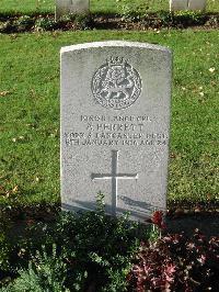 Cite Bonjean Military Cemetery Armentieres - Perrett, A