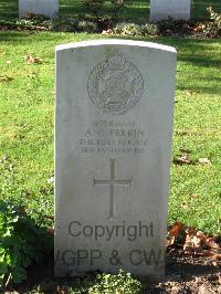 Cite Bonjean Military Cemetery Armentieres - Perrin, A C