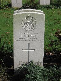 Cite Bonjean Military Cemetery Armentieres - Player, Frederick Charles