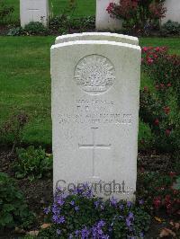 Cite Bonjean Military Cemetery Armentieres - Price, Frederick Percy