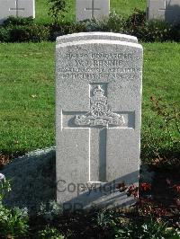 Cite Bonjean Military Cemetery Armentieres - Rennie, W J