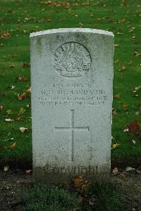 Cite Bonjean Military Cemetery Armentieres - Richardson, George Edward