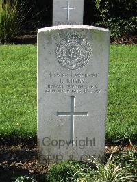 Cite Bonjean Military Cemetery Armentieres - Rigby, I