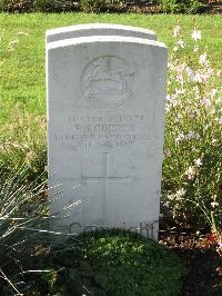 Cite Bonjean Military Cemetery Armentieres - Roberts, B