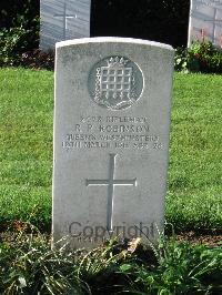 Cite Bonjean Military Cemetery Armentieres - Robinson, Reginald Percival