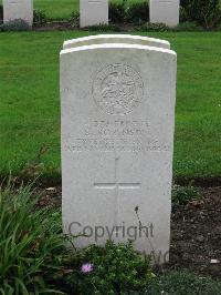 Cite Bonjean Military Cemetery Armentieres - Robinson, S