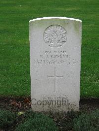 Cite Bonjean Military Cemetery Armentieres - Rowland, William Joseph