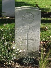 Cite Bonjean Military Cemetery Armentieres - Sage, Harry