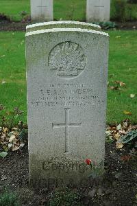 Cite Bonjean Military Cemetery Armentieres - Saunders, Rowland Eugene Arthur