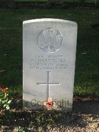 Cite Bonjean Military Cemetery Armentieres - Shanahan, D