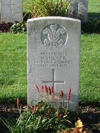 Cite Bonjean Military Cemetery Armentieres - Sheard, H