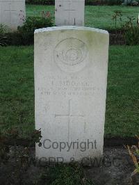 Cite Bonjean Military Cemetery Armentieres - Siddall, Leonard