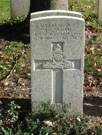 Cite Bonjean Military Cemetery Armentieres - Sloan, William Cuthbert