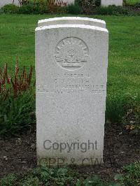 Cite Bonjean Military Cemetery Armentieres - Smith, Charles Alfred