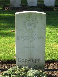 Cite Bonjean Military Cemetery Armentieres - Smith, Walter Sinclair