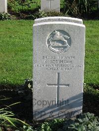 Cite Bonjean Military Cemetery Armentieres - Springer, E