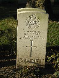 Cite Bonjean Military Cemetery Armentieres - Stewart, George Thomson